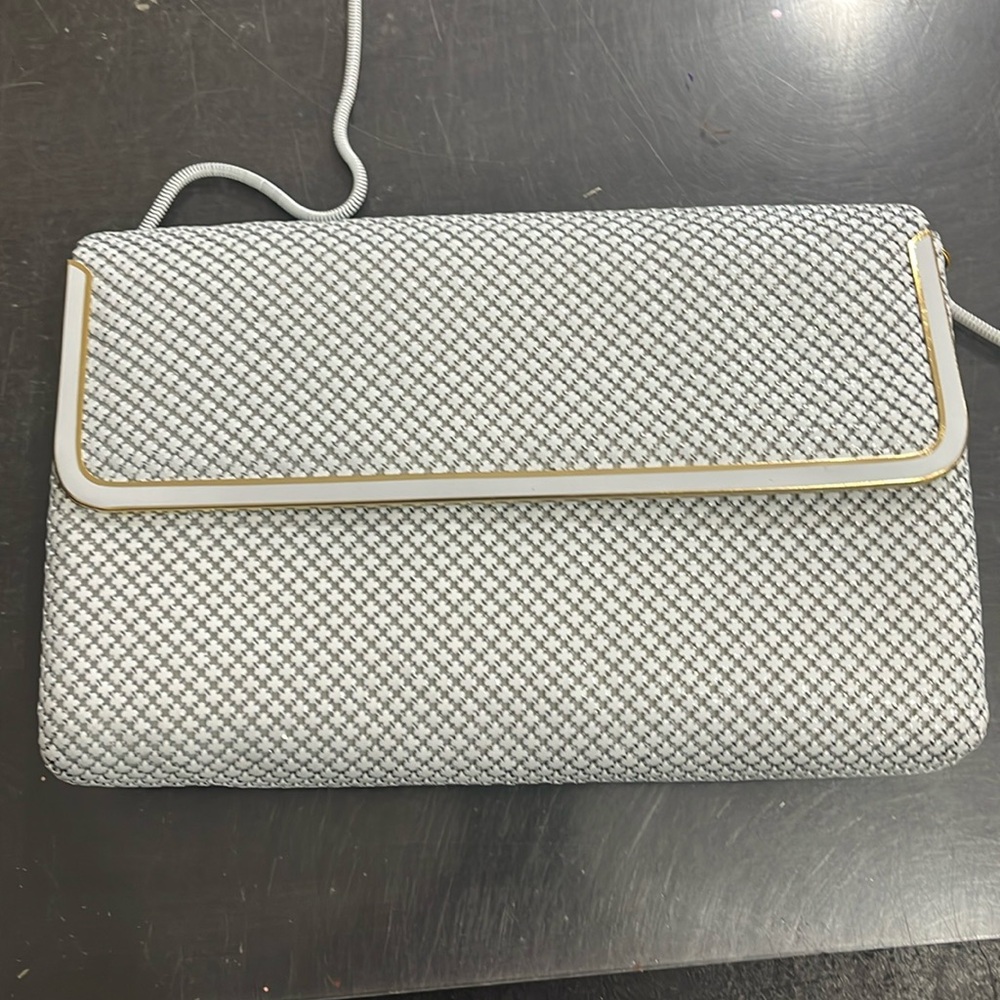 Metal hand bag